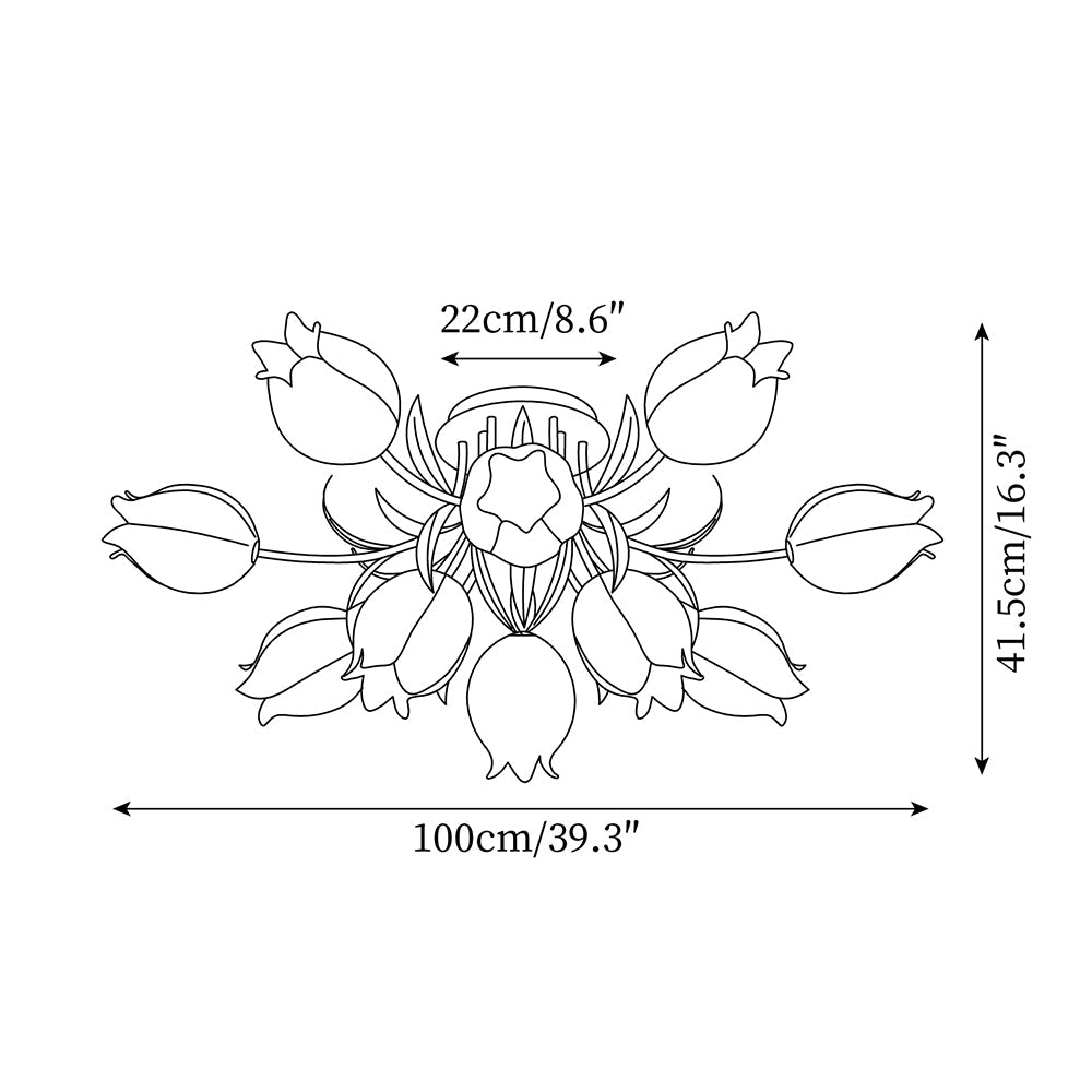 Luminara | Modern Elegant Flush Mount Ceiling Light Fixture 7