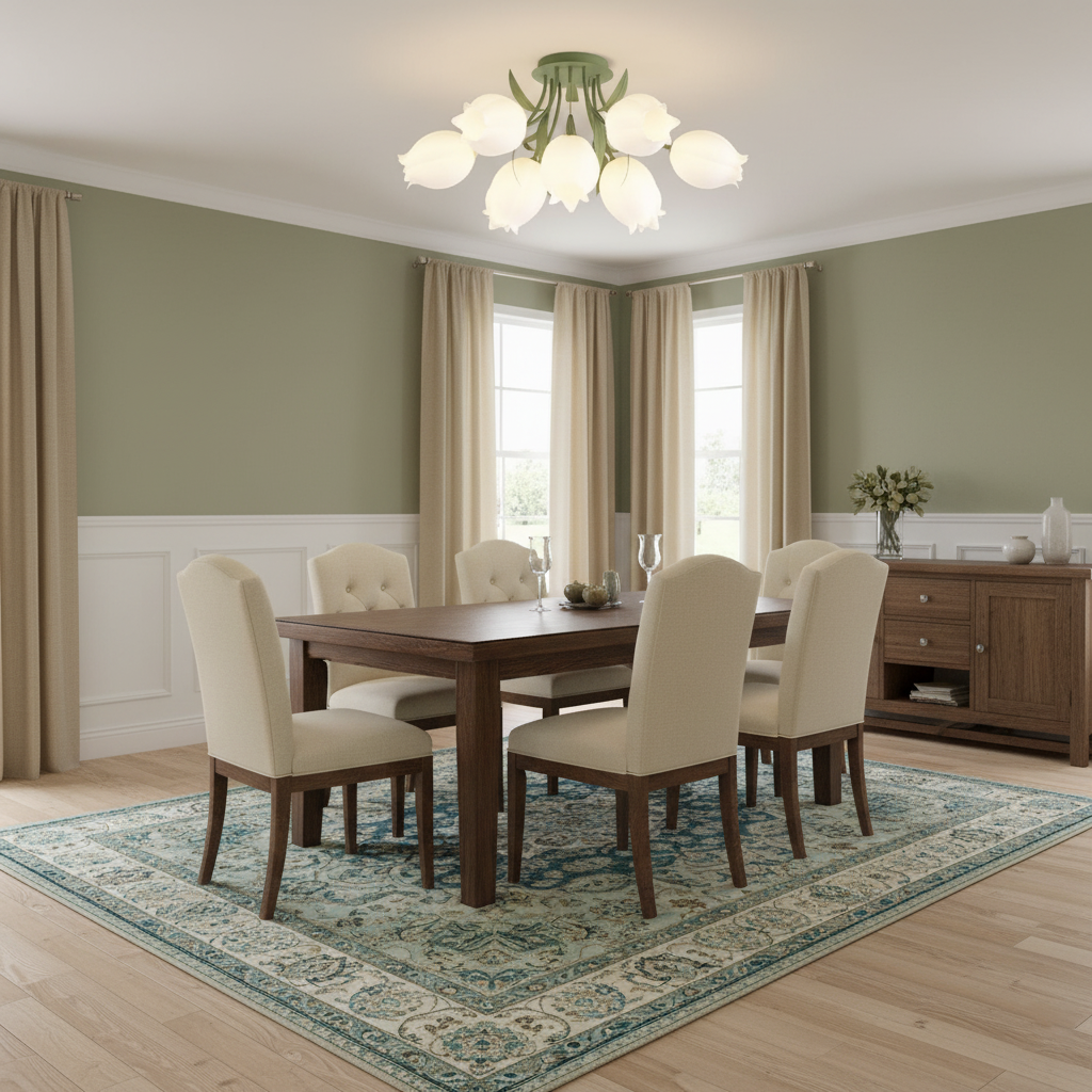 Luminara | Modern Elegant Flush Mount Ceiling Light Fixture 8