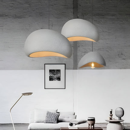 LED Chandelier with Minimalist Nordic Design | Elegant Handmade Ceiling Light for Living and Dining Spaces