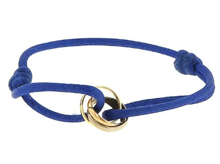 Rose Gold Charm Bracelet with Infinity Symbol, Adjustable Sliding Knot Bracelet Braided Cord – image 15
