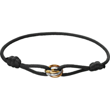 Rose Gold Charm Bracelet with Infinity Symbol, Minimalist String Bracelet – image 8