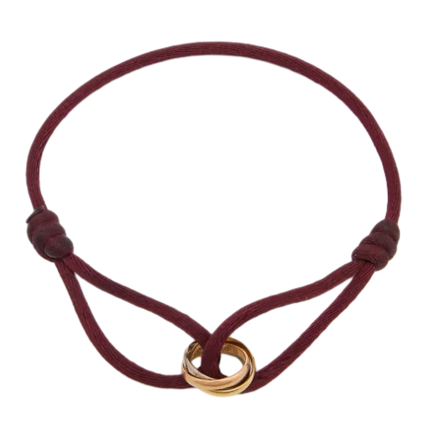 Rose Gold Charm Bracelet with Infinity Symbol, Minimalist String Bracelet – image 12
