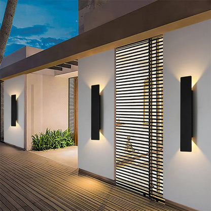 LuxeLite | Waterproof Outdoor Wall Lamp with Up Down Lighting | Durable Aluminum Design for Elegant Ambiance 4