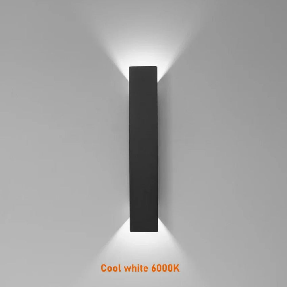 LuxeLite | Waterproof Outdoor Wall Lamp with Up Down Lighting | Durable Aluminum Design for Elegant Ambiance 6