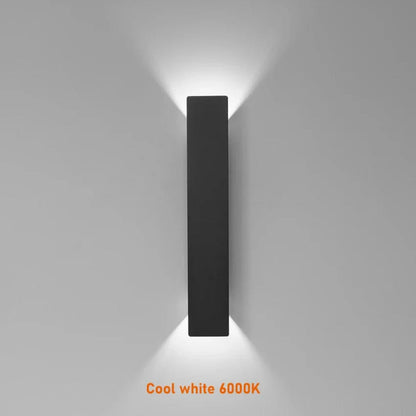LuxeLite | Waterproof Outdoor Wall Lamp with Up Down Lighting | Durable Aluminum Design for Elegant Ambiance 6