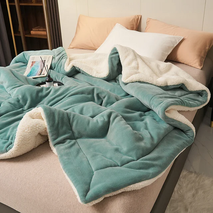 Fleece Throw Blanket, Machine Washable Luxury Blanket for Cozy Winter Nights – image 7