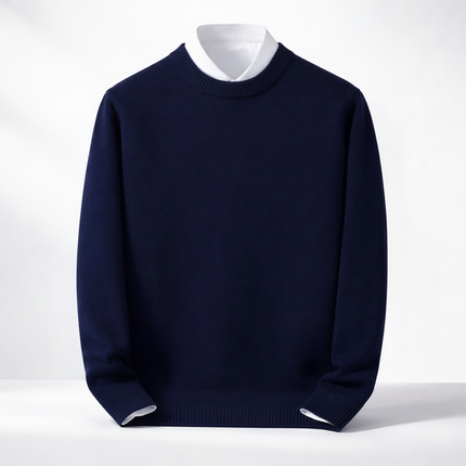 Men's Pullover Sweater for Cold Weather with Soft Fabric | Lightweight Insulation for Everyday Comfort