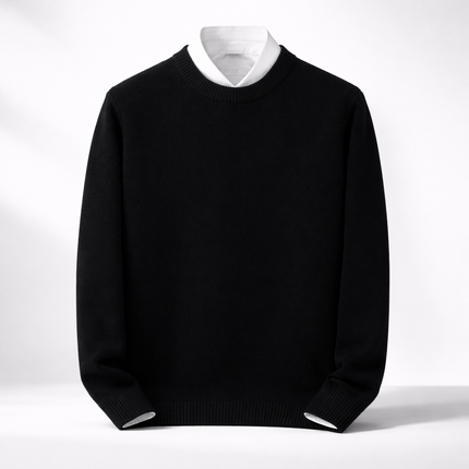 Men's Pullover Sweater for Cold Weather with Soft Fabric | Lightweight Insulation for Everyday Comfort