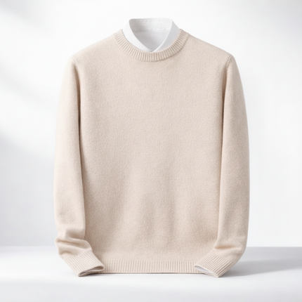 Men's Pullover Sweater for Cold Weather with Soft Fabric | Lightweight Insulation for Everyday Comfort