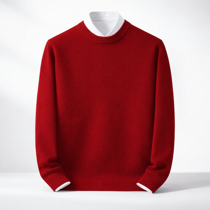 Men's Pullover Sweater for Cold Weather with Soft Fabric | Lightweight Insulation for Everyday Comfort