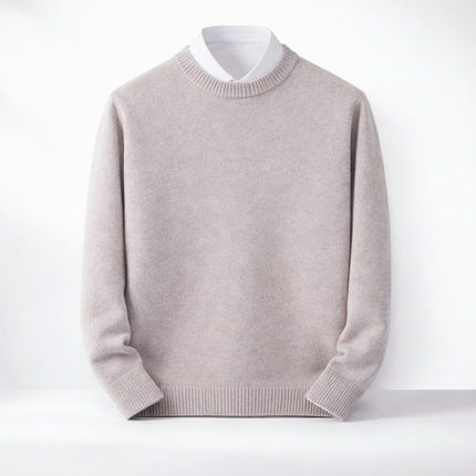 Men's Pullover Sweater for Cold Weather with Soft Fabric | Lightweight Insulation for Everyday Comfort