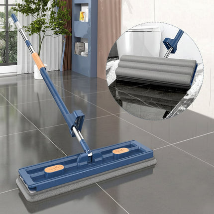 Flat Microfiber Floor Mop with Rotating Head & Long Handle | Easy Cleaning for Tile, Wood, and Laminate Floors