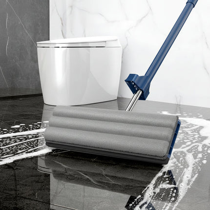 Flat Microfiber Floor Mop with Rotating Head & Long Handle | Easy Cleaning for Tile, Wood, and Laminate Floors