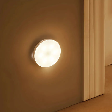 Motion Sensor Night Light with Soft LED Illumination | Wireless Design for Safe Hallways and Stairs