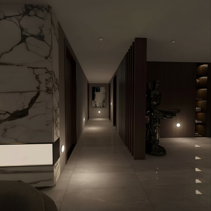 Motion Sensor Night Light with Soft LED Illumination | Wireless Design for Safe Hallways and Stairs