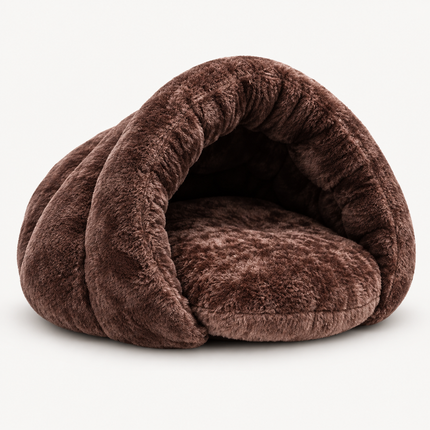 Dog Beds for Small Dogs, Machine Washable Dog Bed, Calming Cave Dog Bed with Bolster, Soft Plush Pet Bed for Crate_03