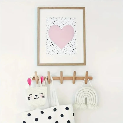 Maeve Collection | Wall Mounted Coat Rack with Solid Oak Design | Stylish Storage for Modern Spaces 2