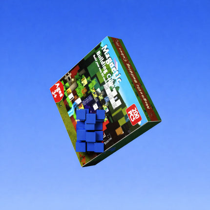Magnetic Building Blocks Set with Compact Cube Design | Creative Play for Kids Aged 3+