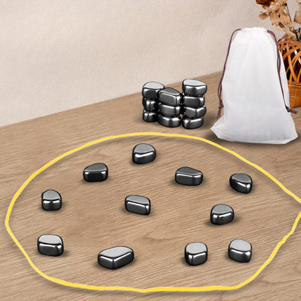 Magnetic Strategy Board Game with Strong Pieces for Family Fun | Enhance Focus and Logic Skills with Portable Design