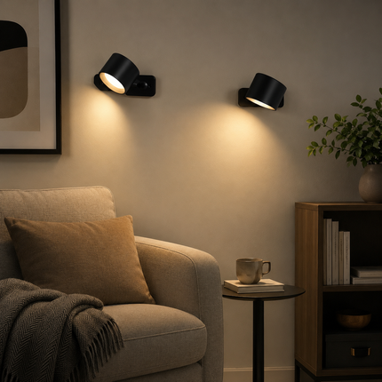 Wall Sconce, Rechargeable Wall Light with Magnetic 360 Rotating Mount, Wireless Wall Lamp with Touch Control_05