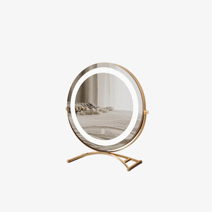 Makeup Mirror with Lights | 360° Rotating Vanity Mirror for Precise Grooming 1