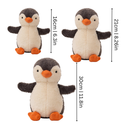 Penguin Plush Toy with Cuddle-Friendly Shape | Soft Stuffed Animal Sleep Companion for Kids and Nurseries