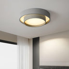 Diameter 40cm x Height 14cm (26W) / Grey / Warm White