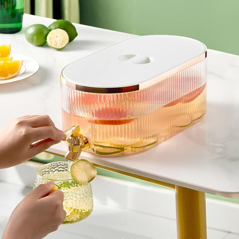 Melody | Beverage Dispenser Jug with User-Friendly Faucet | 5.3 Liters Capacity for Effortless Serving 0