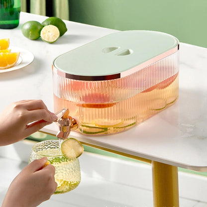 Melody | Beverage Dispenser Jug with User-Friendly Faucet | 5.3 Liters Capacity for Effortless Serving 7
