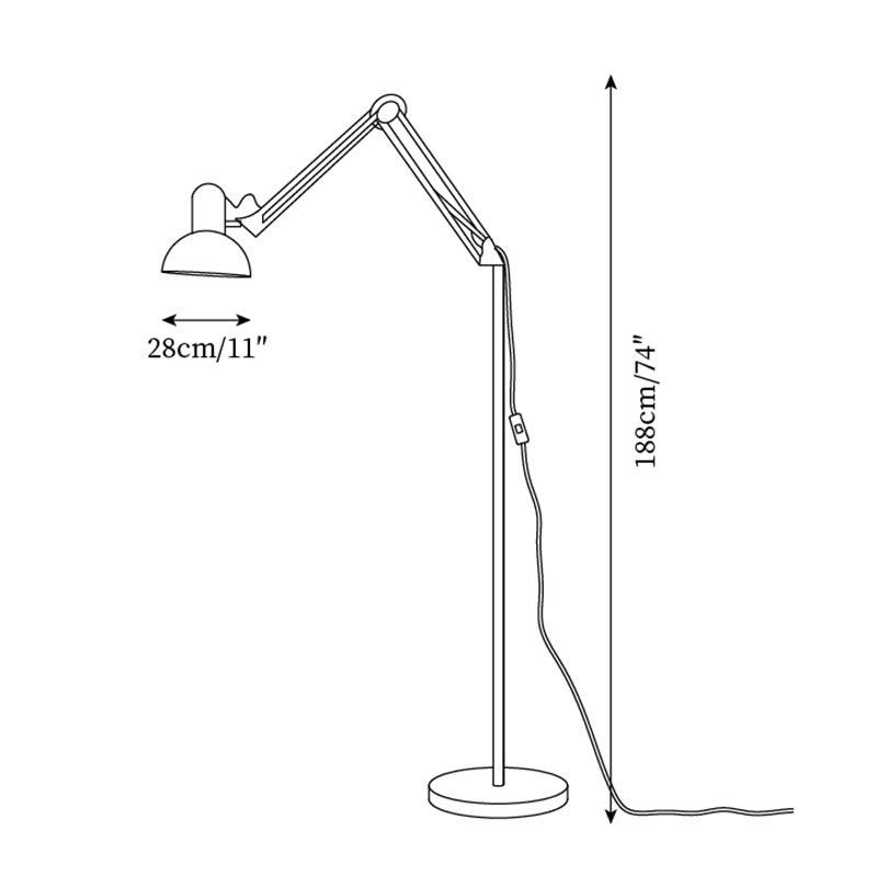 MemphisGlow | Stylish Modern Floor Lamp for Living Room Illumination 5