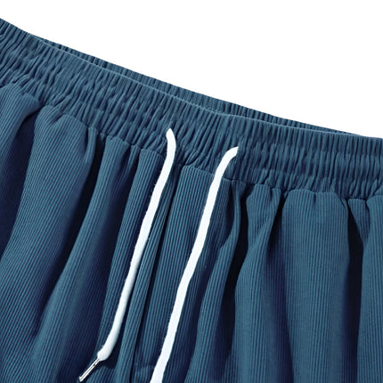 Men's Casual Drawstring Shorts with Relaxed Fit | Comfortable Summer Lounge Wear for Daily Outings