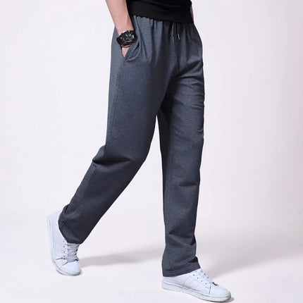 Men's Wide Leg Sweatpants with Adjustable Drawstring | Casual Joggers for Comfortable Daily Wear