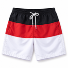 Mens Swim Trunks, Patchwork Swim Shorts for Men, Mens Bathing Suit for Beach and Pool, Mens Swimwear_01