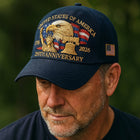 Baseball Cap for Men, Mens Baseball Cap with Embroidered Eagle, Veterans Dad Hat, Mens Hat for Military and Outdoor Wear_00