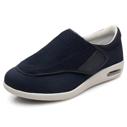 Men's Wide Fit Walking Shoes with Slip-On Design | Cushioned Comfort for Daily Wear and Outdoor Activities