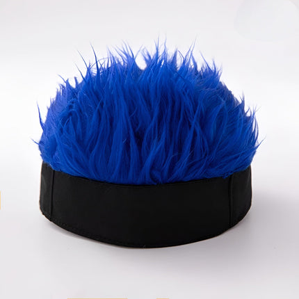 Men's Wig Hat with Attached Hairpiece | Quick Costume Styling for Parties and Events