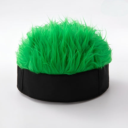 Men's Wig Hat with Attached Hairpiece | Quick Costume Styling for Parties and Events