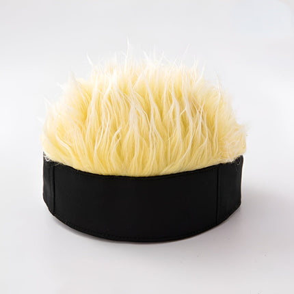 Men's Wig Hat with Attached Hairpiece | Quick Costume Styling for Parties and Events