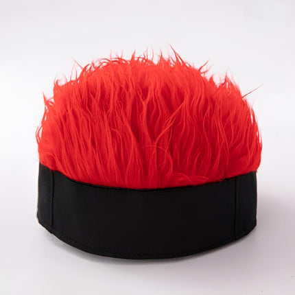 Men's Wig Hat with Attached Hairpiece | Quick Costume Styling for Parties and Events