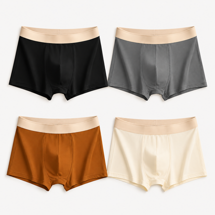 Men's Boxer Shorts with Breathable Cotton Blend for Ultimate Comfort | Stretchable Fit for Everyday Wear