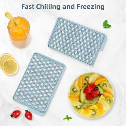 Mini Ice Ball Ice Cube Tray with Lidded Design | Silicone Mold for Quick Freeze and Easy Release