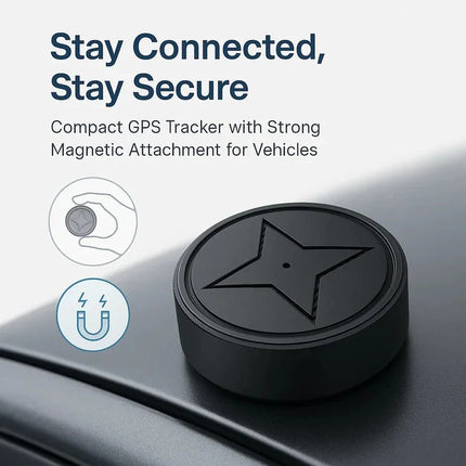 Mini Magnetic GPS Tracker with 4G Real-Time Tracking | Compact Design for Vehicles and Valuables 1