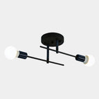 All Black / Round Tube / 60 cm L × 20 cm H / 23.6 in L × 7.9 in H