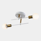 White Gold / Round Tube / 60 cm L × 20 cm H / 23.6 in L × 7.9 in H
