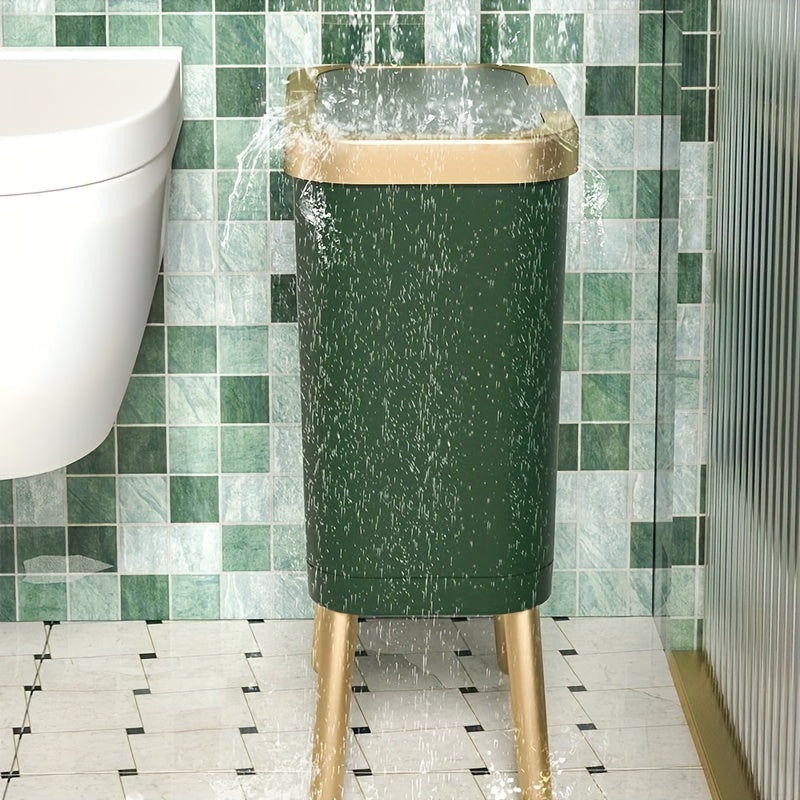 Modern Collection | Kitchen Trash Can with Odour-Sealing Lid | Compact 15L Waste Bin for Stylish Home Organization 5