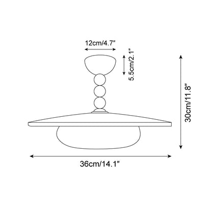 Modern Flush Mount Ceiling Light with Elegant Design | Stylish Illumination for Any Room 5