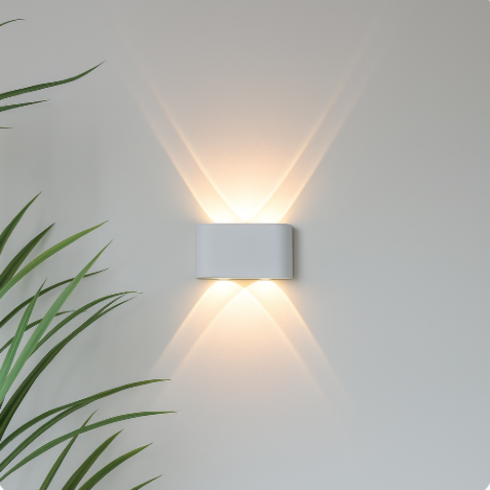 Modern Minimalist Wall Light | LED Sconce with Up-Down Beam Effect | Waterproof Design for Indoor and Outdoor Use 10