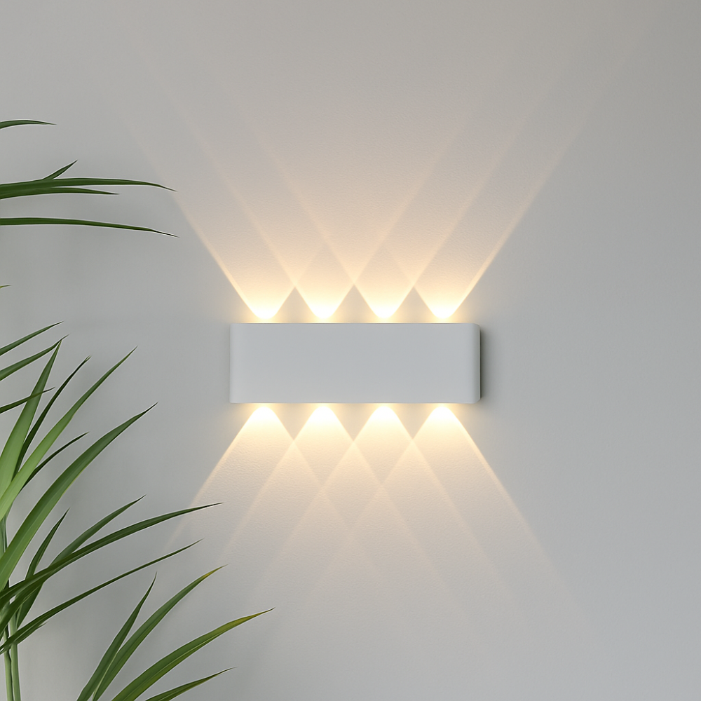 Modern Minimalist Wall Light | LED Sconce with Up-Down Beam Effect | Waterproof Design for Indoor and Outdoor Use 11