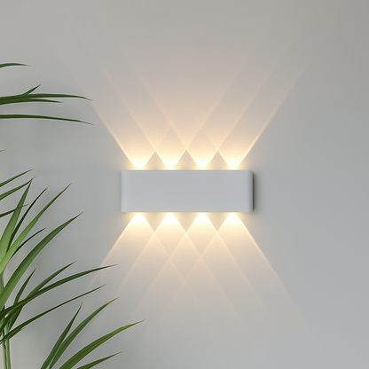 Modern Minimalist Wall Light | LED Sconce with Up-Down Beam Effect | Waterproof Design for Indoor and Outdoor Use 11
