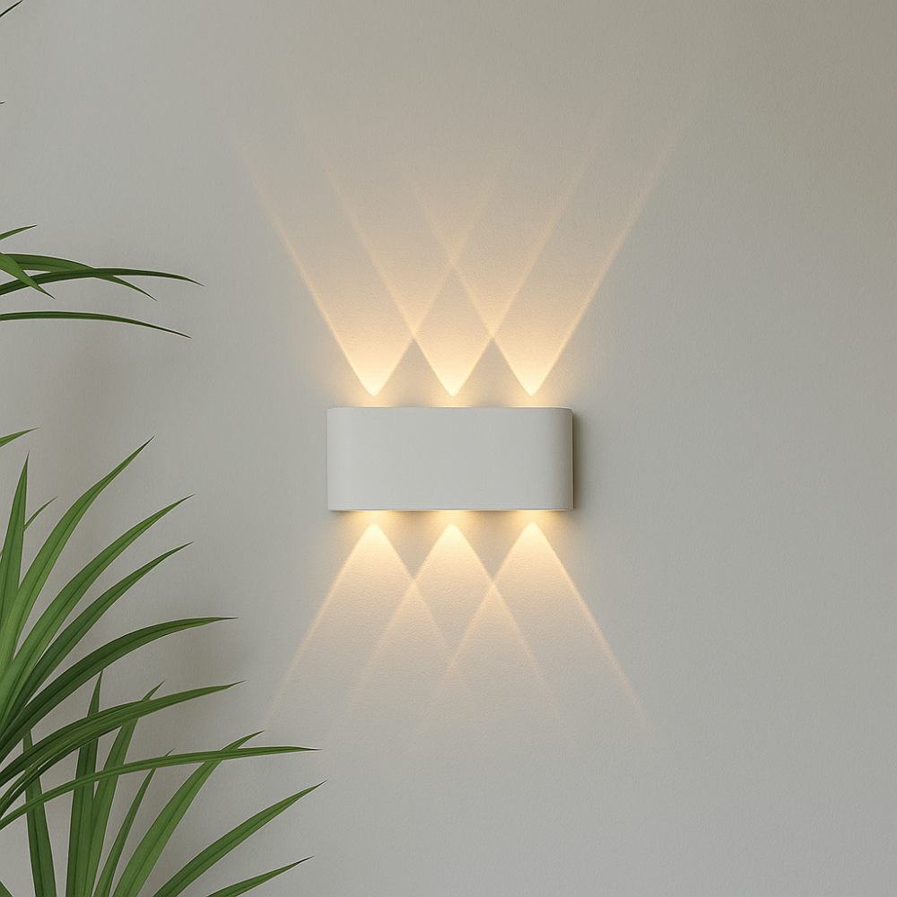 Modern Minimalist Wall Light | LED Sconce with Up-Down Beam Effect | Waterproof Design for Indoor and Outdoor Use 12